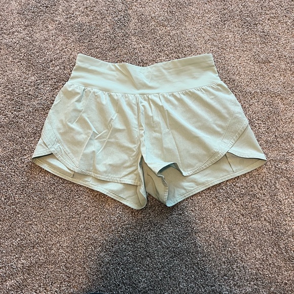 CALIA by Carrie Underwood Heather Teal Athletic Shorts - Picture 4 of 7